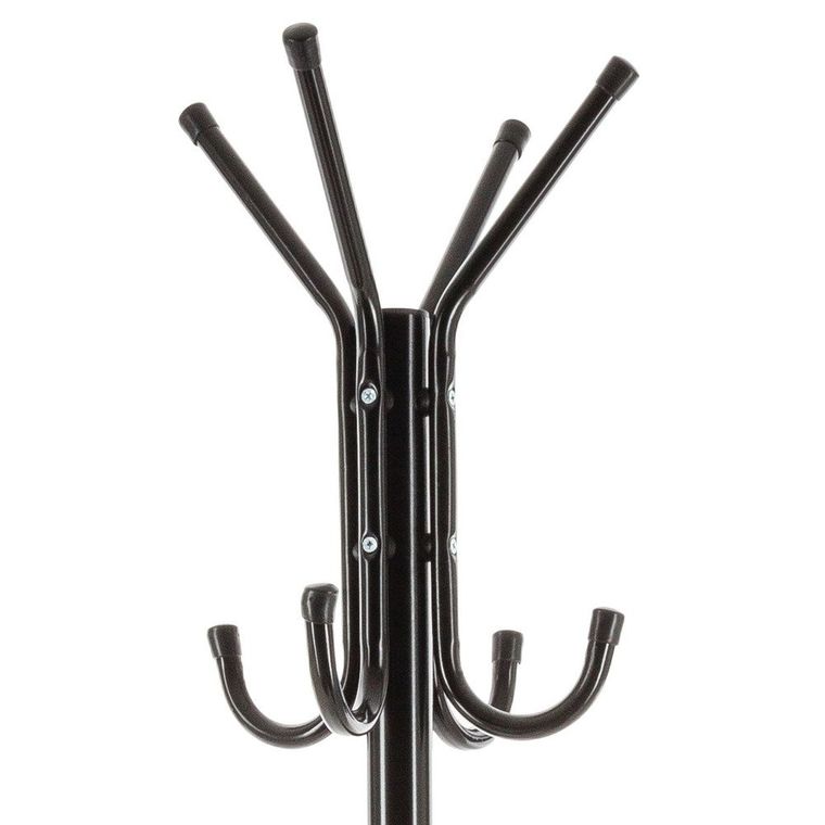 5Five Simply Smart, wieszak na płaszcze, stojak metalowy, 172 cm, czarny