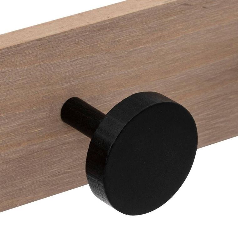 5five Simply Smart, wieszak ścienny, 8 haczyków, 80 cm