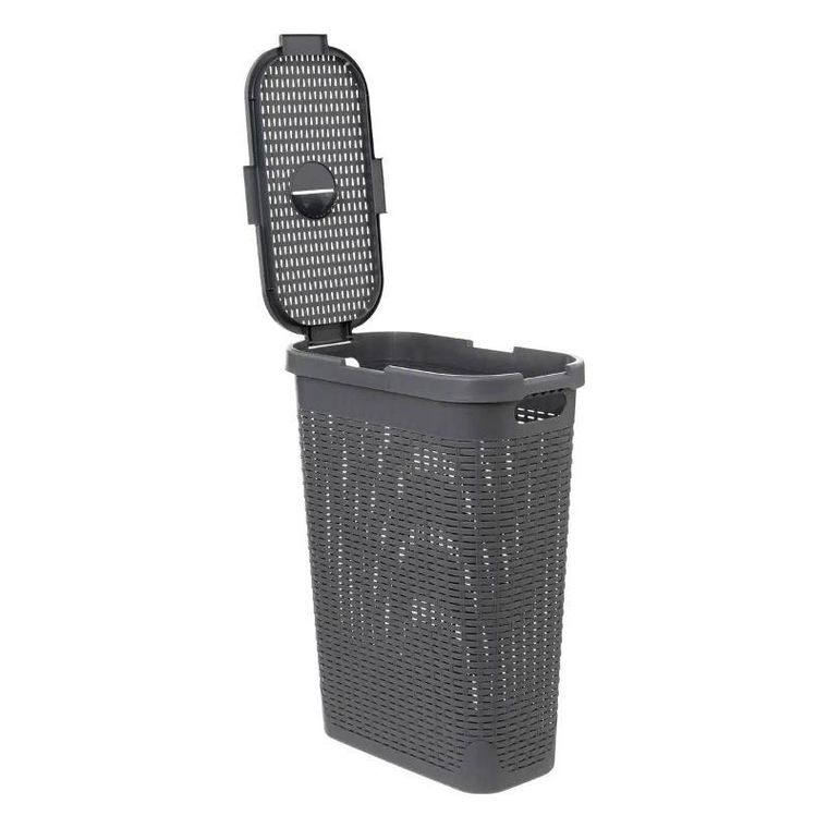 5five Simply Smart, wysoki kosz na pranie z plastiku, 40 l