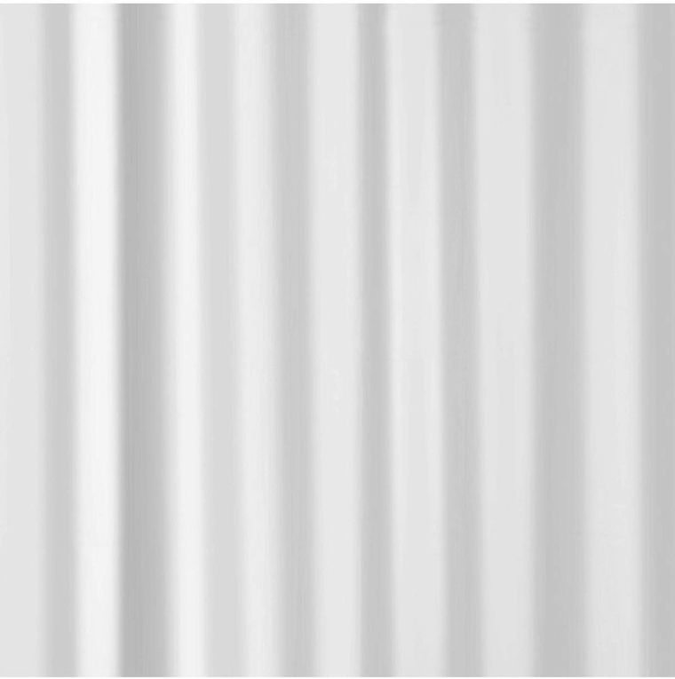 5five Simply Smart, zasłona prysznicowa biała, Eva, 180-200 cm