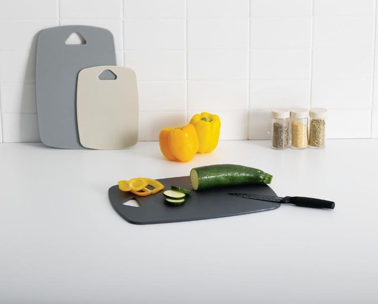 5five simply smart, zestaw plastikowych desek do krojenia, 3 różne kolory i rozmiary