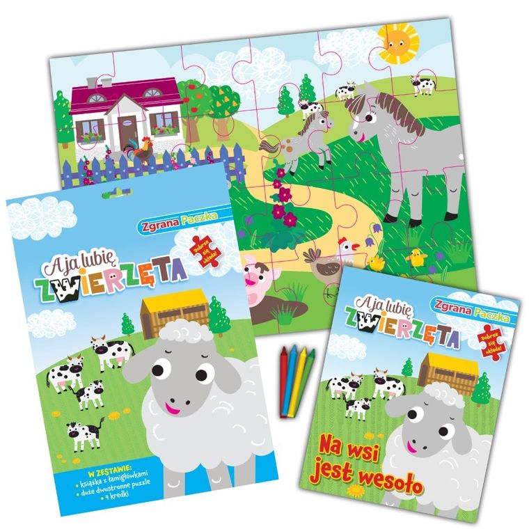 A ja lubię zwierzęta. Zgrana paczka