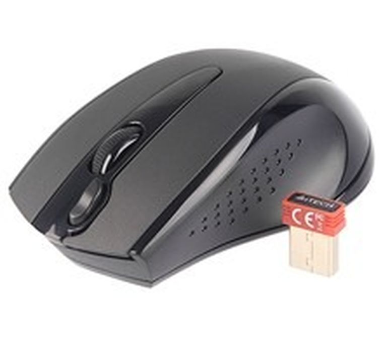 A4 Tech, mysz bezprzewodowa G9-500F-1 Black RF nano