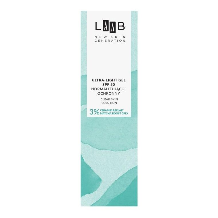 AA, Laab Ultra-Light, żel normalizująco - ochronny spf 50, 40 ml