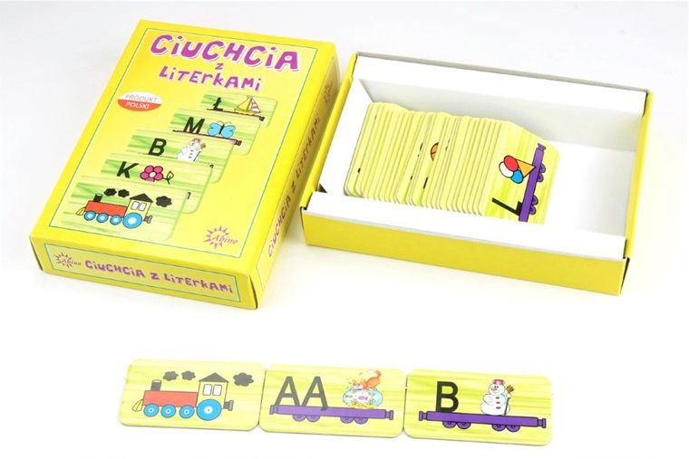 Abino, Ciuchcia z literkami, gra edukacyjna