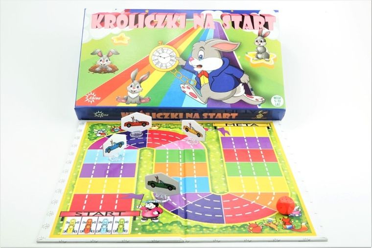 Abino, Króliczki na start, gra familijna