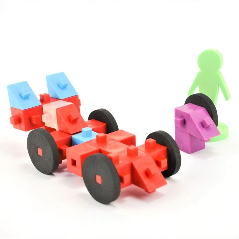 Abino, Kubiki Optimum, klocki, 138 elementów