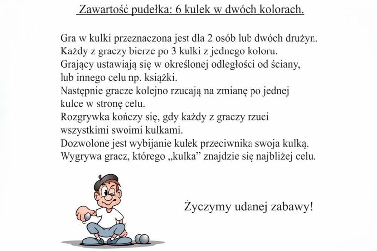 Abino, Kulki, gra zręcznościowa