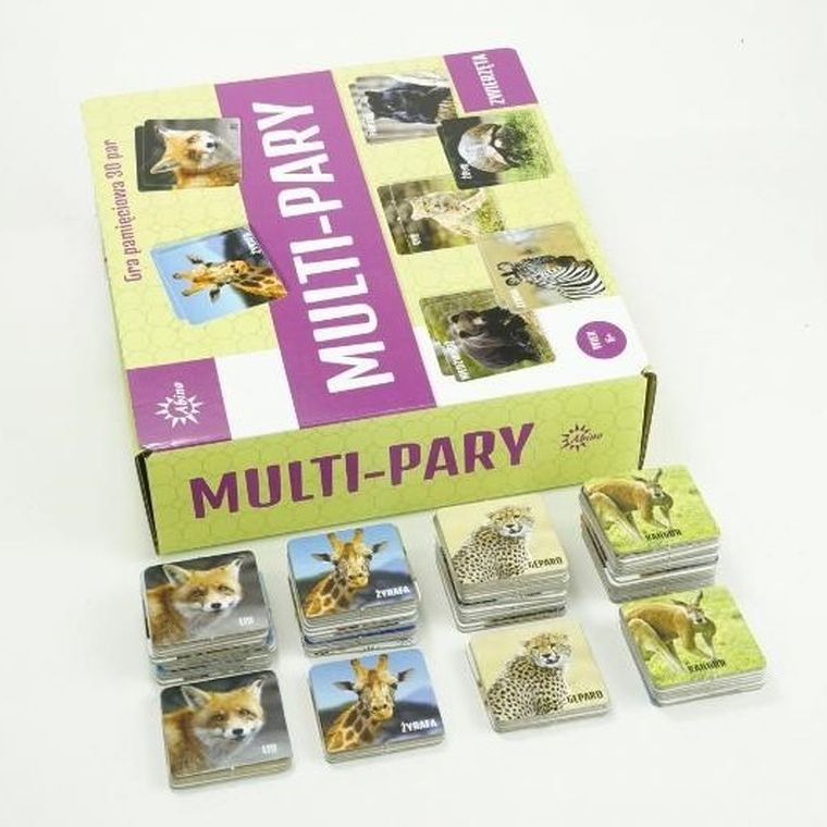 Abino, Memo Multi-pary, Zwierzeta, gra pamięciowa