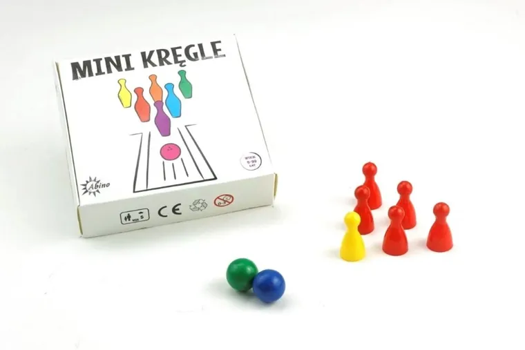 Abino, Mini kręgle, gra familijna