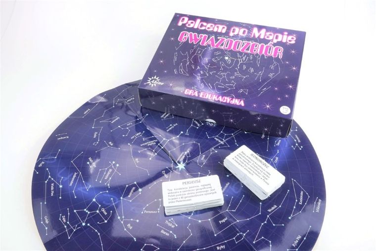 Abino, Palcem po mapie, Gwiazdozbiór, gra edukacyjna