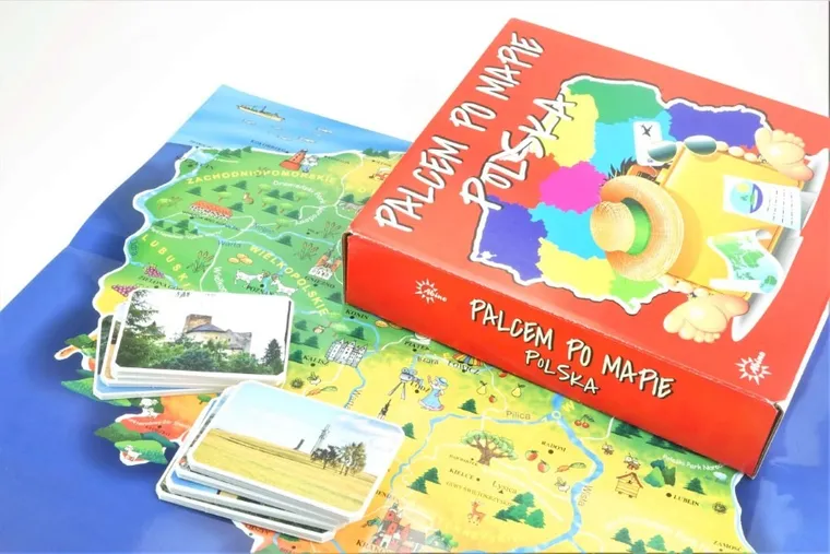 Abino, Palcem po mapie, Polska, gra edukacyjna