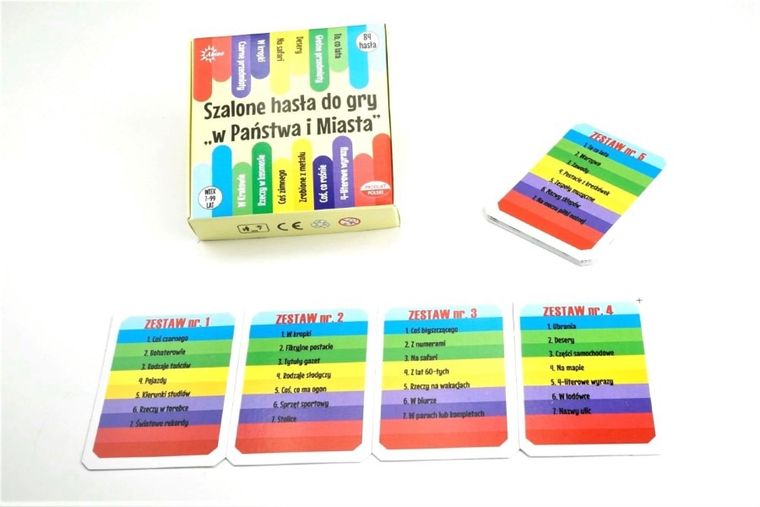 Abino, Państwa i Miasta, gra karciana