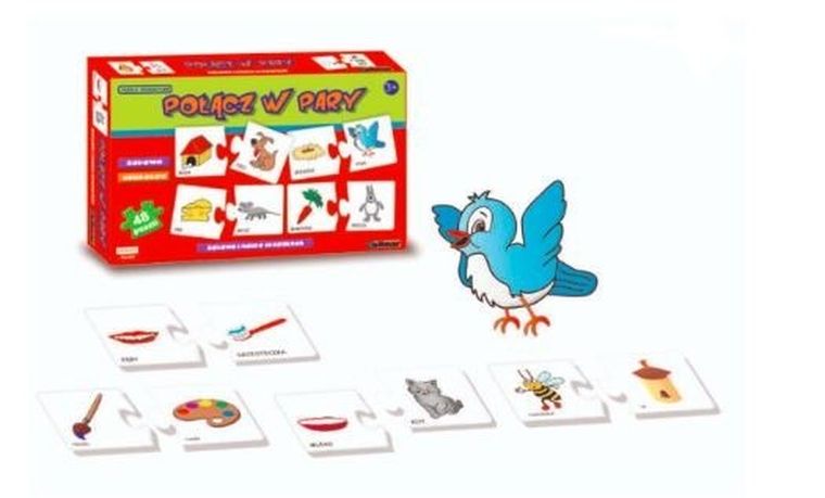 Abino, Połącz w pary, puzzle, 24 elementy