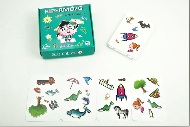 Abino, Superpamięć, gra karciana