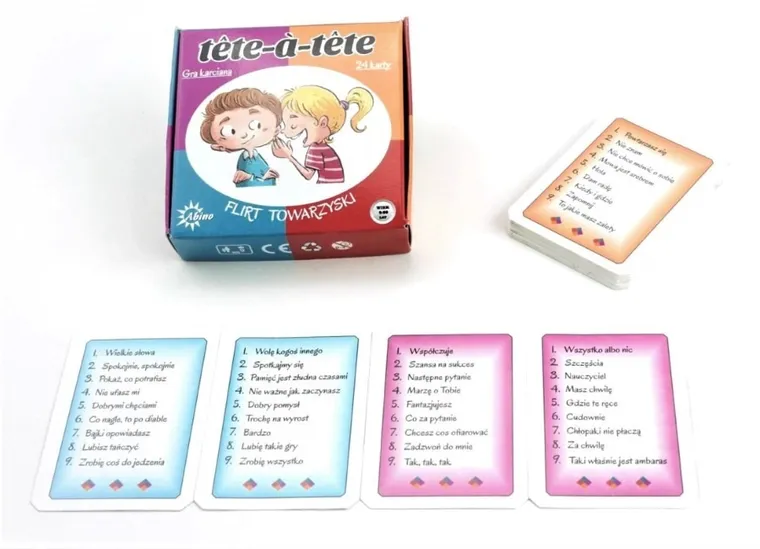 Abino, Tete a tete, flirt towarzyski