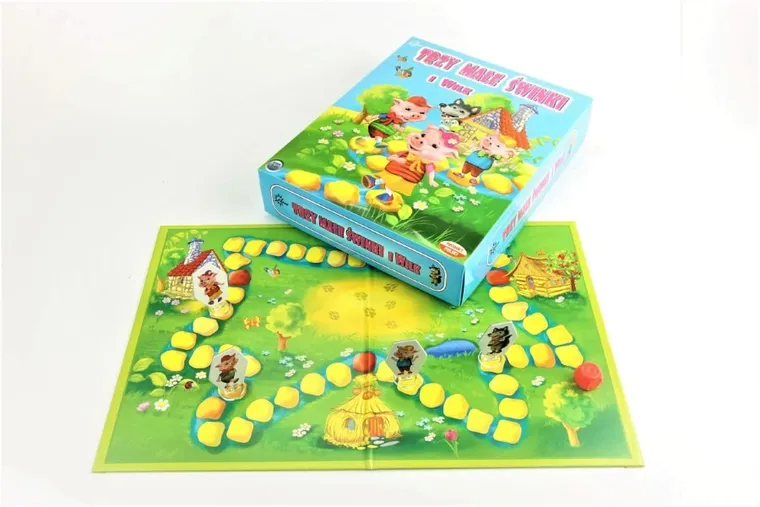 Abino, Trzy małe świnki i wilk, gra familijna