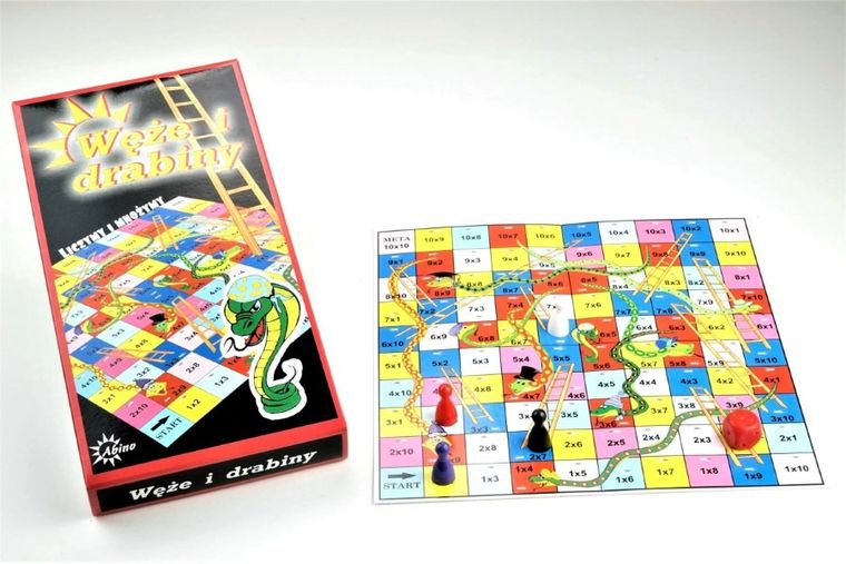 Abino, Węże i drabiny, gra familijna