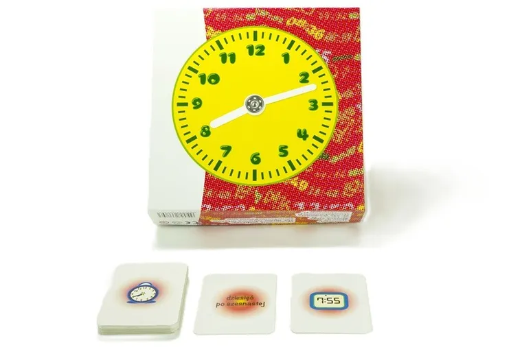 Abino, Zegar do nauki odczytywania czasu, gra edukacyjna