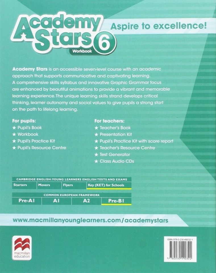 Academy Stars 6. Workbook + kod online