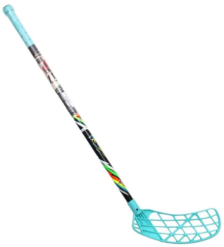 Accufli, Airtek, kij do unihokeja dla leworęcznych, niebieski, 70 cm