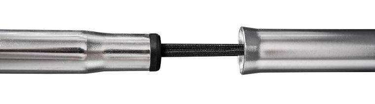 Actionmed, laska inwalidzka, składana, srebrna