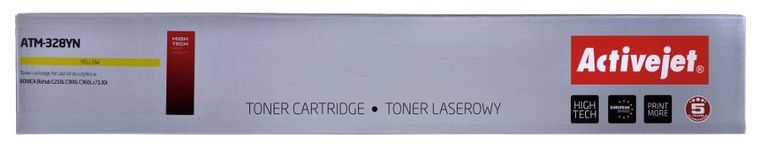 Activejet, toner do drukarki, ATM-328YN, zamiennik Konica Minolta TN328Y, Supreme, 28000 stron, żółty