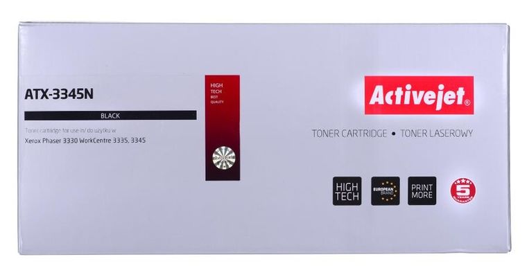 Activejet, toner do drukarki, ATX-3345N, zamiennik Xerox 106R03773, Supreme, 3000 stron, czarny