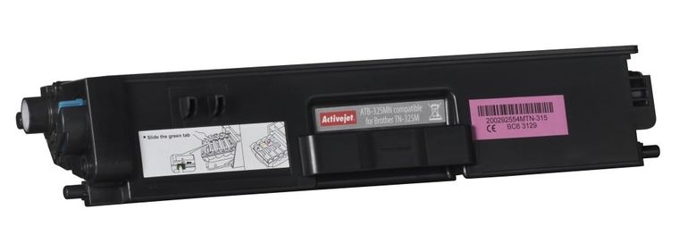 Activejet, toner do drukarki, zamiennik Brother TN-325M, Supreme, 3500 stron, czerwony, ATB-325MN