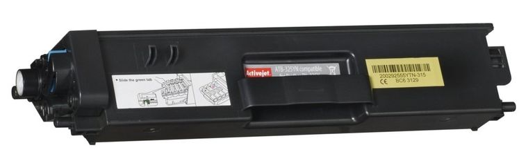 Activejet, toner do drukarki, zamiennik Brother TN-325Y, Supreme, 3500 stron, żółty, ATB-325YN