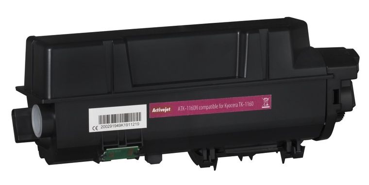 Activejet, toner do drukarki, zamiennik Kyocera TK-1160, Supreme, 7200 stron, czarny, ATK-1160N