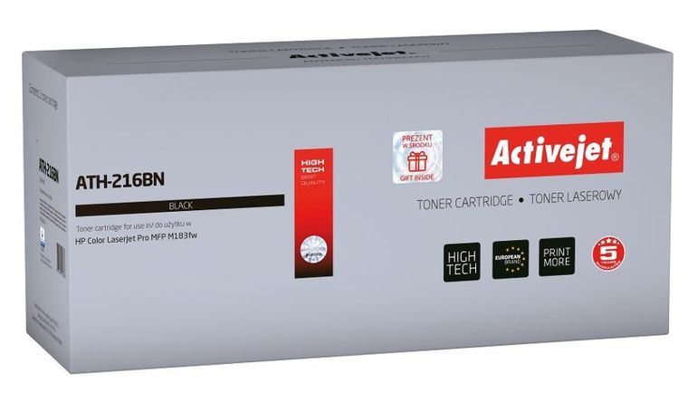 Activejet, toner, zamiennik HP216a W2410a, Supreme, 1050 stron, czarny z chipem