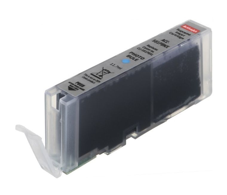 Activejet, tusz do drukarki, zamiennik CLI-581PB XL, Supreme, 11,70 ml, Photo Blue, ACC-581PBNX