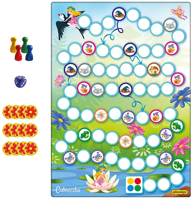 Adamigo, Calineczka, gra planszowa