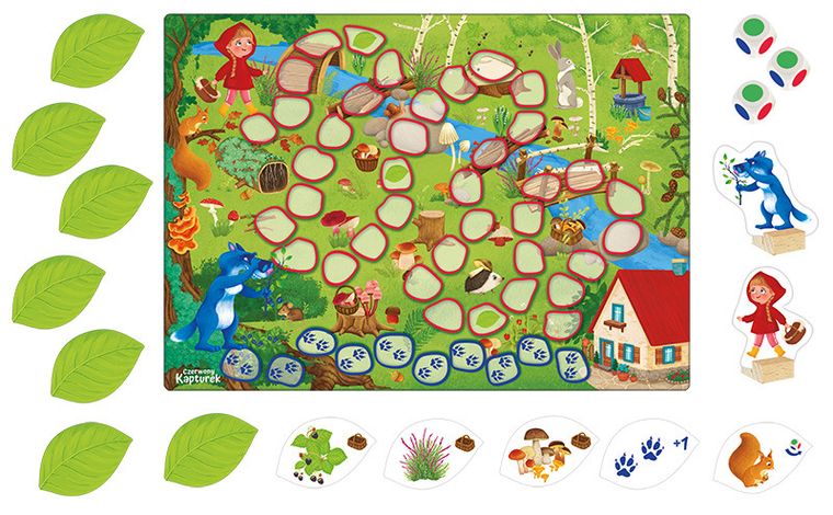 Adamigo, Czerwony Kapturek, gra familijna