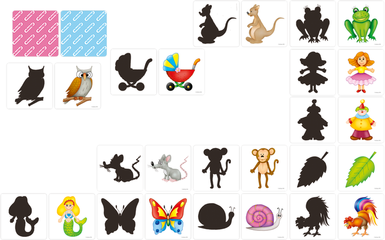 Adamigo, Czyj to Cień? układanka