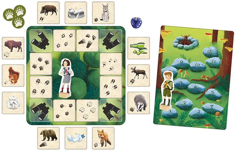 Adamigo, Czyj to trop? gra edukacyjna