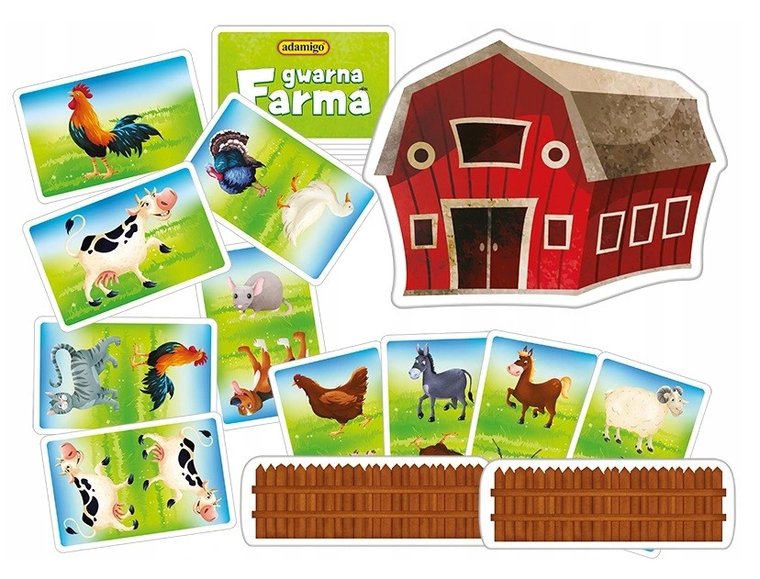 Adamigo, Gwarna farma, gra karciana