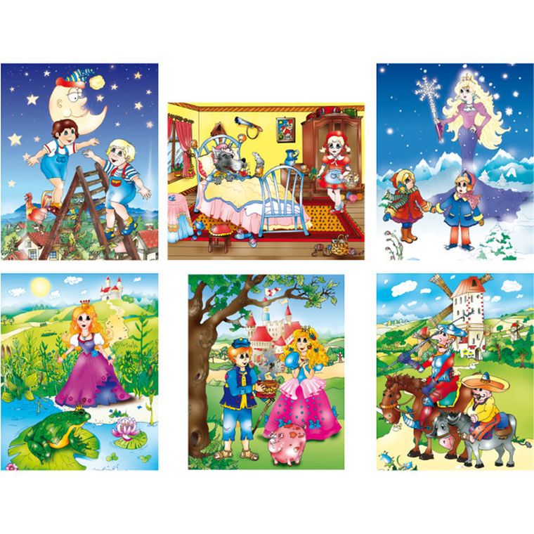 Adamigo, klocki obrazkowe, 20 elementów