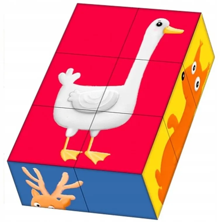 Adamigo, klocki obrazkowe, 6 elementów