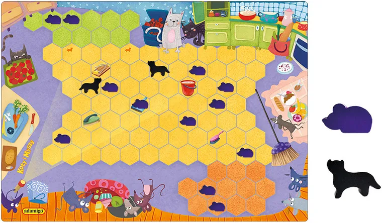 Adamigo, Koty i myszy, gra familijna