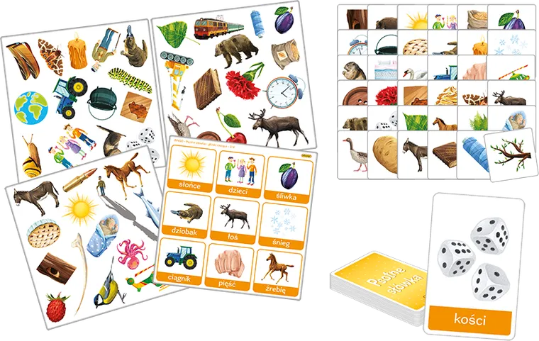 Adamigo, Psotne słówka, głoski ciszące, 3 gry logopedyczne