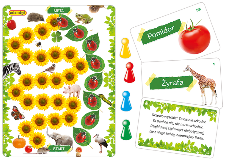 Adamigo, Quiz przyrodniczy, gra edukacyjna