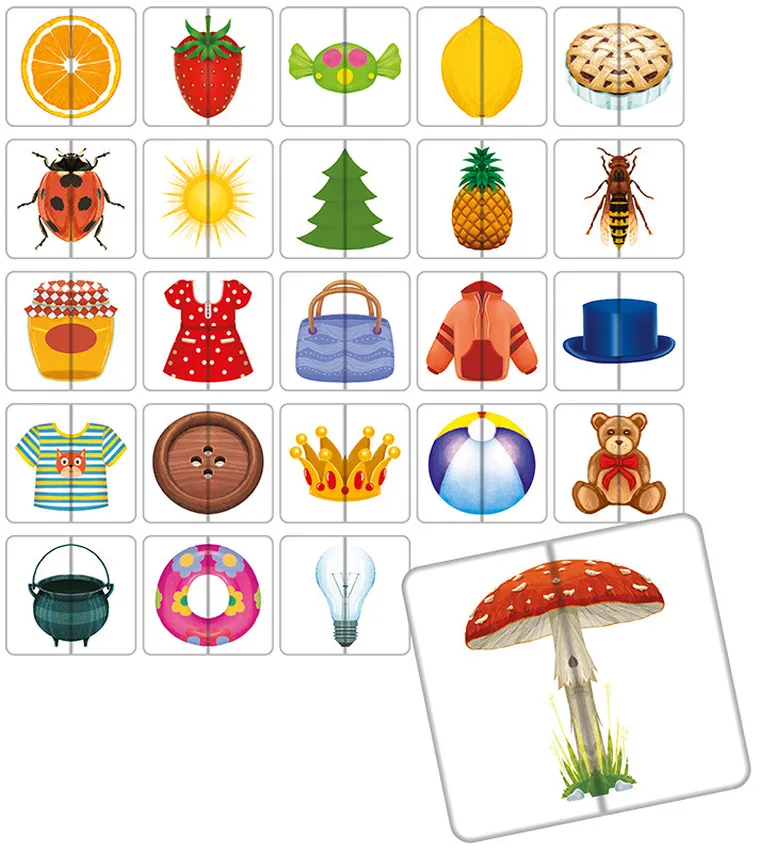 Adamigo, Symetria - układanka obrazkowa, gra edukacyjna