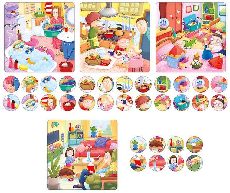 Adamigo, Szukaj w domu, zestaw edukacyjny