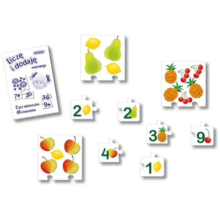 Adamigo, Układanka, Liczę i dodaję