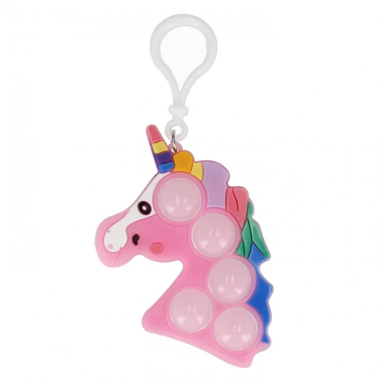 Adar, brelok pop it antystresowy, jednorożec, 1 szt.