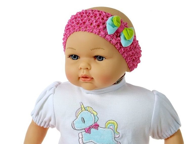 Adar, interaktywna lalka bobas z dźwiękiem