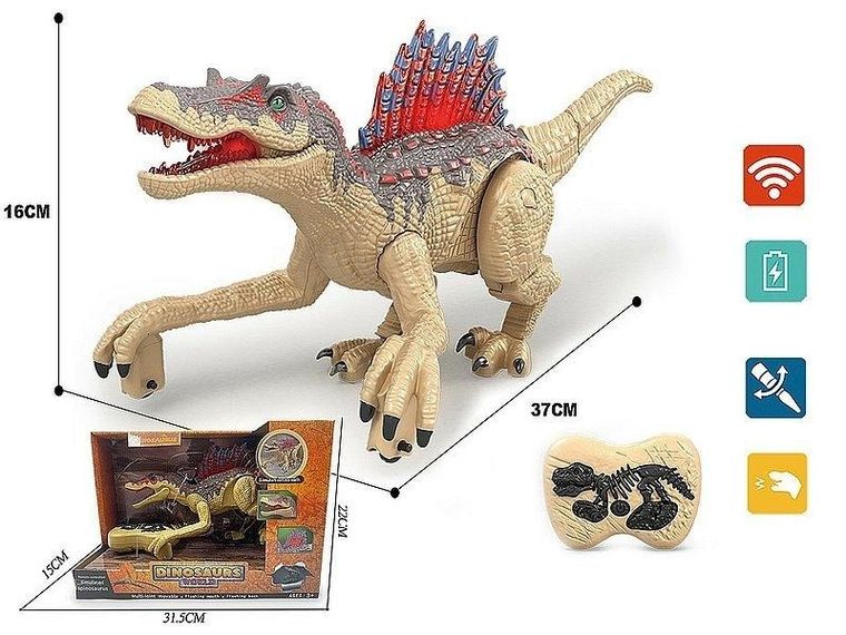 Adar, interaktywny dinozaur sterowany pilotem