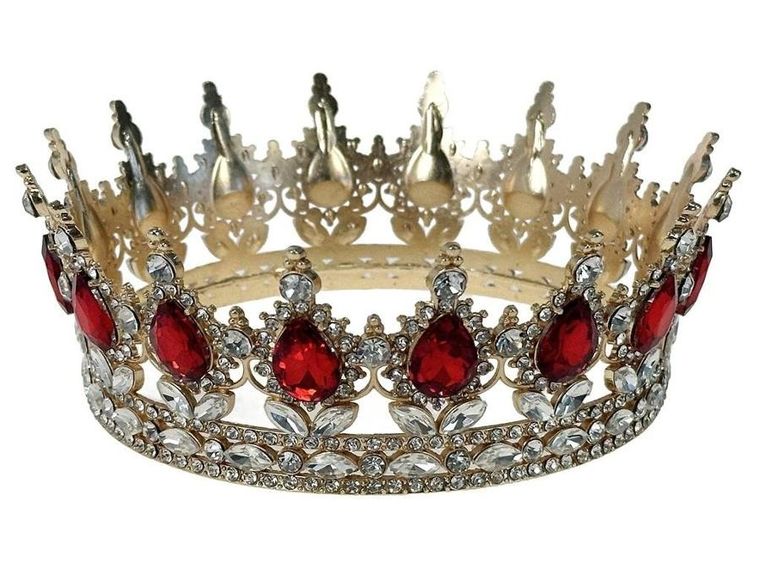 Adar, korona, diadem metalowy, 1 szt.